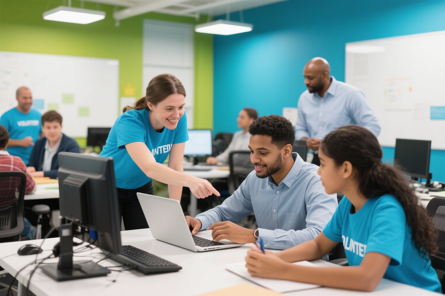 Volunteers making a difference